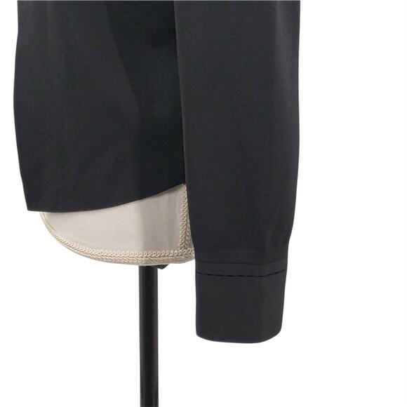 MM LaFleur Sant Ambroeus Jardigan Cardigan Jacket Open Front Black Size XL - Picture 5 of 8